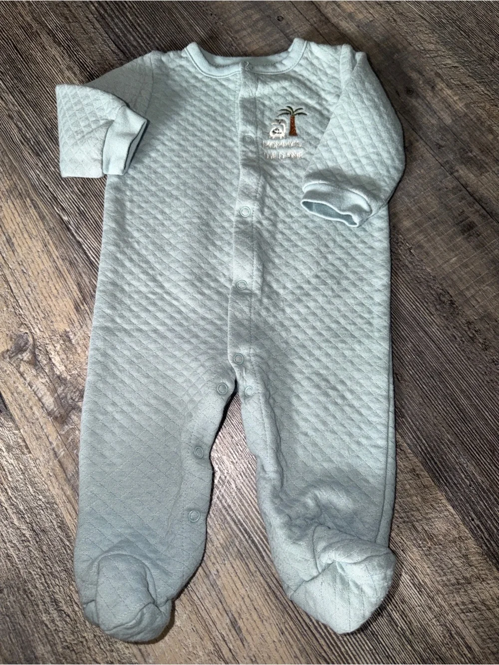 Neutral Dinosaur Print Cotton Footed One-Piece sleeper Lot 3-6M Bundle Carter’s